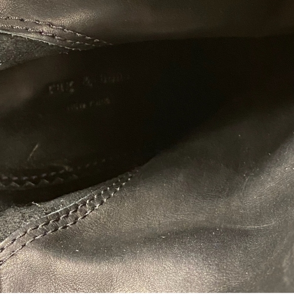 Rag & Bone CHOCOLATE BROWN LEATHER BOOTIES - Picture 5 of 9